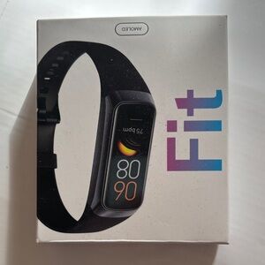 AMOLED Black Fitness Tracker